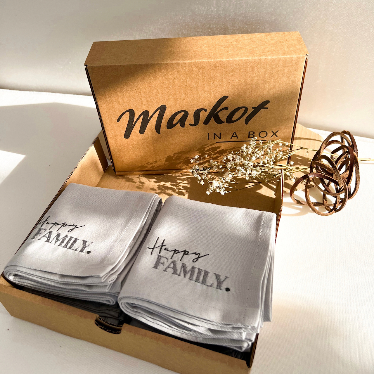 Maskot in a box : le cadeau personnalisé idéal !